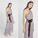 Anthropologie NEW  Foxiedox One Shoulder‎ Maxi Dress, size L, NWT Photo 3