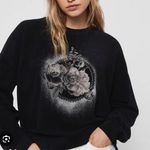 All Saints Ethie Lo Oversized Sweatshirt XS Photo 0