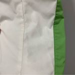 Columbia Woman's Green and White Windbreaker Jacket - Size Large Photo 4