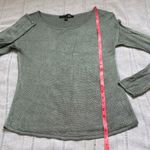 White House | Black Market Light Sea Foam Green Sweater Photo 9