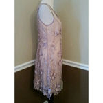 Mauve Blush Flower Embroidered Lace Formal Romantic Fairy Party Dress Decode 1.8 Pink Size 6 Photo 4