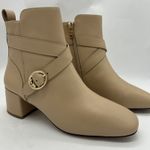 Coach  Women's Nadia Ankle Bootie Tan Beechwood Leather Size 7.5B Photo 2