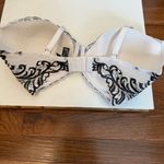 Elegant White and Black Lace Bra Size undefined Photo 5