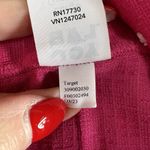 JoyLab Large L Ribbed Textured Flare Leggings Hot Pink Ankle Slits Women Joy Lab Photo 7