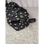 Alice + Olivia  Daisy Print Black Canvas Duffel Bag Unisex Travel​ Photo 8
