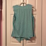 Style & Co . Aqua Blue Top Photo 1