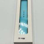 Women's Silicone Solid Color Apple Watch Strap in Light Blue NWT MSRP $20 Photo 0
