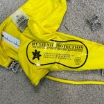 NWT Monica Hansen Yellow Shine Like A Diamond Bikini Bottoms Swim Paddle Size M Size M Photo 5