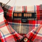 Love Tree  Womens Flannel Plaid Dress Medium with belt Photo 6