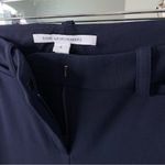 Diane Von Furstenberg  navy straight leg dress pants Photo 3