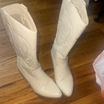 Cowboy boots White Size 6 Photo 0