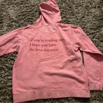 PacSun  light pink hoodie size medium Photo 2