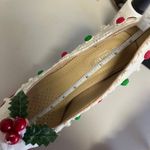 Unique Shuwish Gingerbread Cookie Candy Cane Holiday Heels Women's Shoes US 7 Red Photo 6