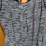 Aryn K  Black and white Midi Dress Photo 3