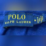 Ralph Lauren Polo‎ by  Women’s Size Medium Blue Cotton Jersey V Neck Hi/Low Tee Photo 3