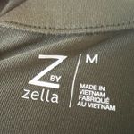 Zella  green cropped zip up jacket Photo 2