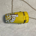 Yellow Popcorn Cup Crossbody Bag Photo 2