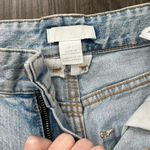 H&M Size 2 High Rise Pale Wash Mom Ankle Jeans Photo 3