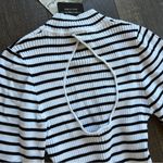 Hem & Thread NWT Blurred Lines Knit Sweater Bodysuit Women’s Medium Photo 7