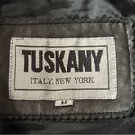Tuskany Vintage Women’s Size M Black Leather Jacket Size M Photo 3