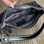 Coach  Purple/Black Daisy Ocelot Soho Shoulder Bag 2012 Photo 7