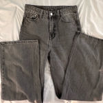 H&M  Black Jeans Denim Wide Leg Photo 0