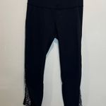 Lululemon - Mix & Mesh Crop 21” Athletic Training CrossFit Workout Gym Leggings Photo 2