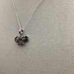 Silverplated New Butterfly Cloverl Lucky Beauty U Multicolor Gemstones Necklace Multiple Photo 2