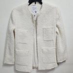 Mango Pocket tweed jacket JUDY-LM Ecru Women's SIze XS REF57089121 Photo 0