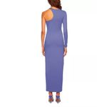 Susana Monaco Cutout One-Shoulder Long Sleeve Dress in Orchid Size X-Small Photo 3