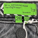 SR vs. Sandrine Rose x Free People Gray Wash Straight Leg Jeans Size 26 Photo 5