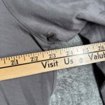 Universal Standard Tunic Top Long Sleeve Gray Asymmetric Hem Neutral Medium Photo 8