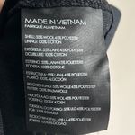 Club Monaco  Black Button-Front Mini Skirt Wool Blend Tailored Dark Academia sz 2 Photo 3