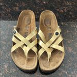 Betula by Birkenstock Vinja Gold Strappy Sandals L8 Size 8 Photo 0