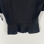 Topshop  Lightweight Button Front V-Neck Peplum Top Feminine‎ Romantic Photo 10