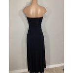 New. Sky black maxi dress with diamond cougar embellishments. XS. Retails $298 Black Photo 5