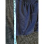 SheIn Navy Wide Leg Pants High Rise Tiered Ruffle Size 0XL Flowy Elastic Waist Photo 7