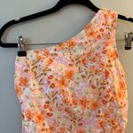 Kona Sol  NWOT Floral Asymmetrical Neckline One Piece Bikini Size Medium Photo 1