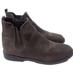 Eddie Bauer  Boots Womens Canada North Chelsea Ankle Brown Soft Leather Wool 7.5 Photo 0