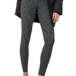 Athleta  Salutation Stash Leggings High Rise Textured Dahlia Tweed Flint Black L Photo 0