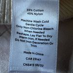 Talbots Cream Navy Trim V Neck Rib Knit Cardigan Sweater Old Money Preppy - XL Photo 7