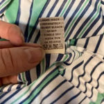 Magic  Maxi Tank Top Green White Striped Women's Dress Size S Photo 4