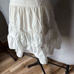 En Saison Loren White Ruffle Wrap Minidress Size L Short Sleeve Summer Sundress Size L Photo 7