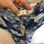 Hollister NWT  romper blue tie dye playsuit small beach boho summer spring Photo 6