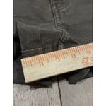 H&M & Denim Chocolate Brown Jean Shorts Cuffed Hem - Womens 2 High Rise Mom Short Photo 2