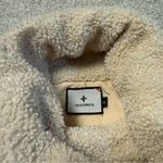 Tuckernuck  Rollins Funnel Neck Pullover Cream Teddy Fleece‎ Sherpa Women’s XS Photo 7