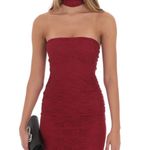 Lucy in the Sky Scarf Lace Maxi Dress Photo 1