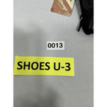 Woman’s NWT Ribongz Slip On Stiletto Pumps 11 Black Ankle Buckle Strap Close Photo 8