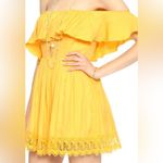 Lovers + Friends Dream Vacay mini dress in El Dorado (yellow), size Small. Photo 2
