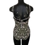 Ellen Tracy NEW Tropical Floral Keyhole One-Piece Bathing Suit Size 8 Photo 3